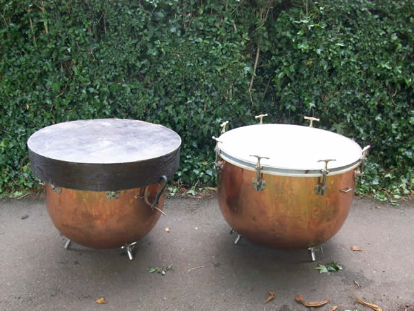 Old Copper Bottomed Timpani for Sale